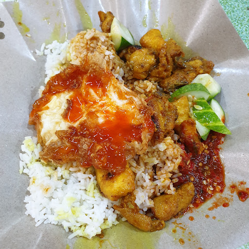 Nasi Bajet Abe Lie (Nasi Kak Wok)