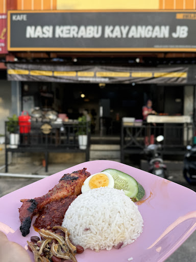 Nasi kerabu kayangan jb