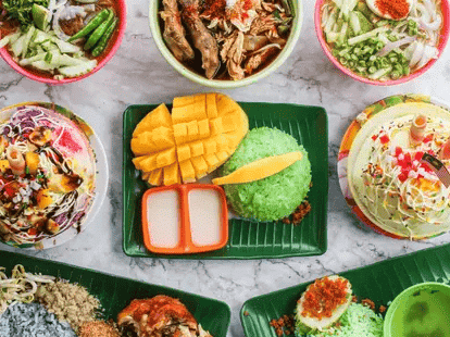 kedai nasi campur terbaik di kampung sungai ara