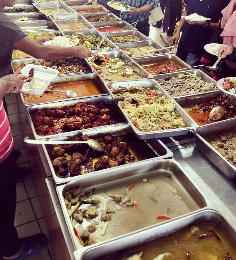 kedai nasi campur terbaik di kuah untuk sarapan dan makan tengah hari